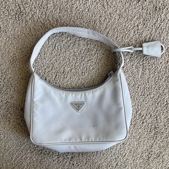 Prada Classic Baby Blue Shoulder Bag - Picture 1 of 4